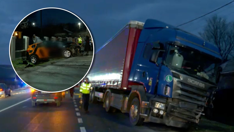 România: Accident cu implicarea unui TIR din Moldova. O femeie a murit