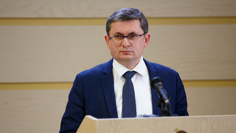 Председатель парламента Игорь Гросу. 