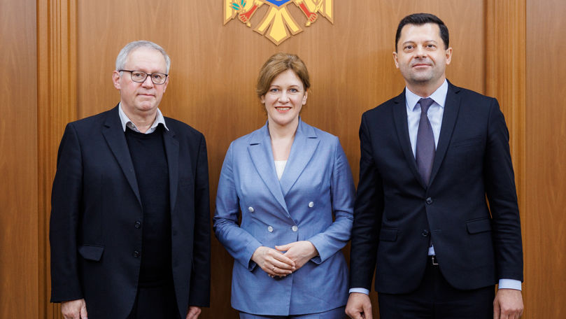 Sergiu Mihov, în discuții cu coraportorii APCE pentru Republica Moldova
