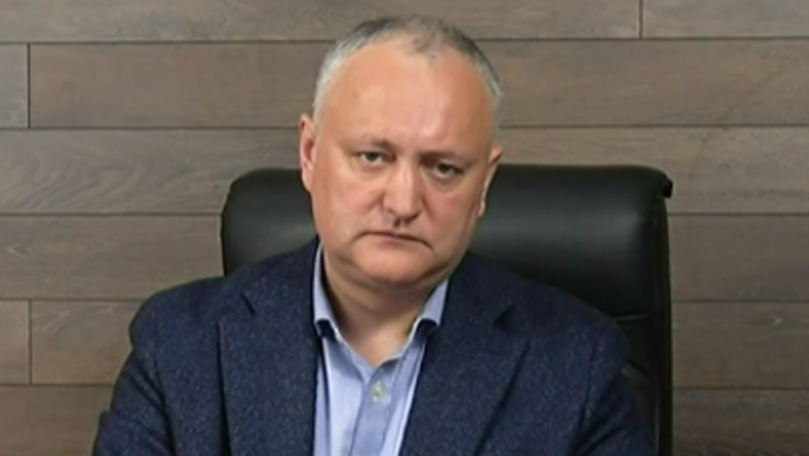 Председатель ПСРМ Игорь Додон. 