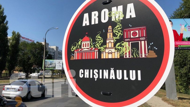 Cine a instalat semnele ce avertizează despre putoare în Chișinău