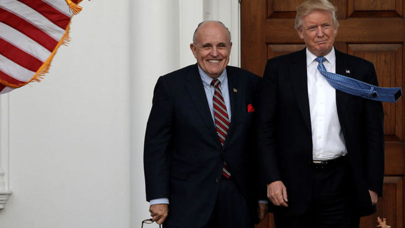 Джулиани назвал дату завершения расследования в отношении Трампа. Фото: Reuters