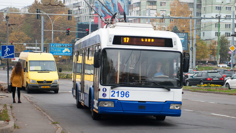 Transportul public din Chișinău și Bălți este sistat în weekend
