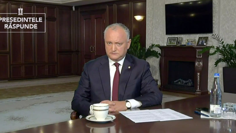 Президент Республики Молдова Игорь Додон. 