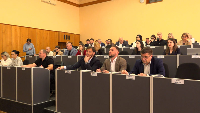 Ședința Consiliului Municipal Bălți, cu acuzații și părăsiri teatrale