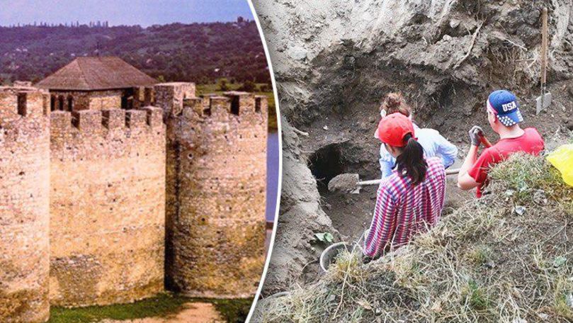 Un grup de arheologi au descoperit un beci în preajma Cetății Soroca