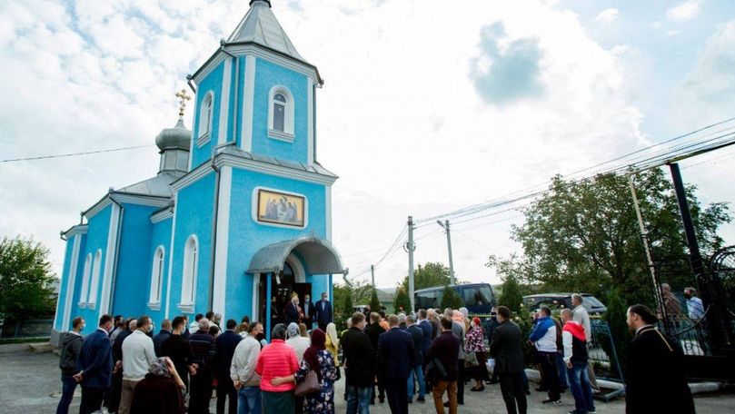 O biserică vizitată de Dodon în campanie a primit bani din bugetul local