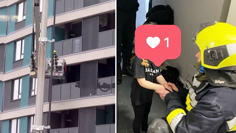 В Кишиневе двухлетняя девочка оказалась заблокированной на балконе. Коллаж: Point.md