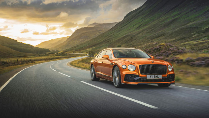 Bentley prezintă noul Flying Spur Speed: Motor W12 cu 635 de cai putere