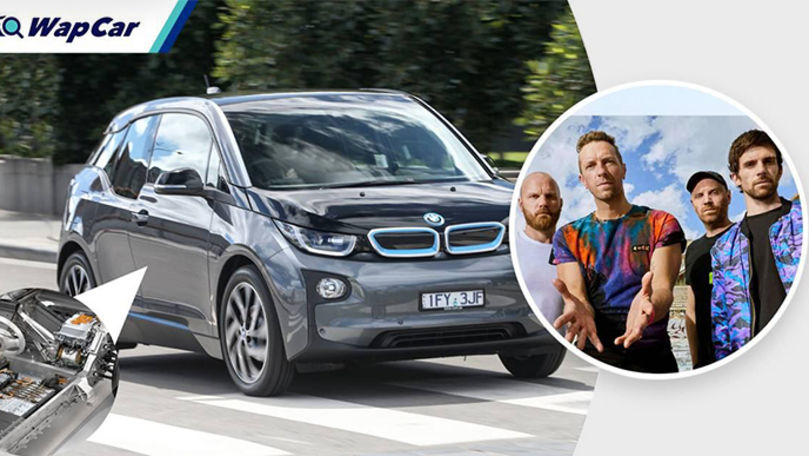 Coldplay va folosi baterii reciclate de la BMW i3 în următorul turneu