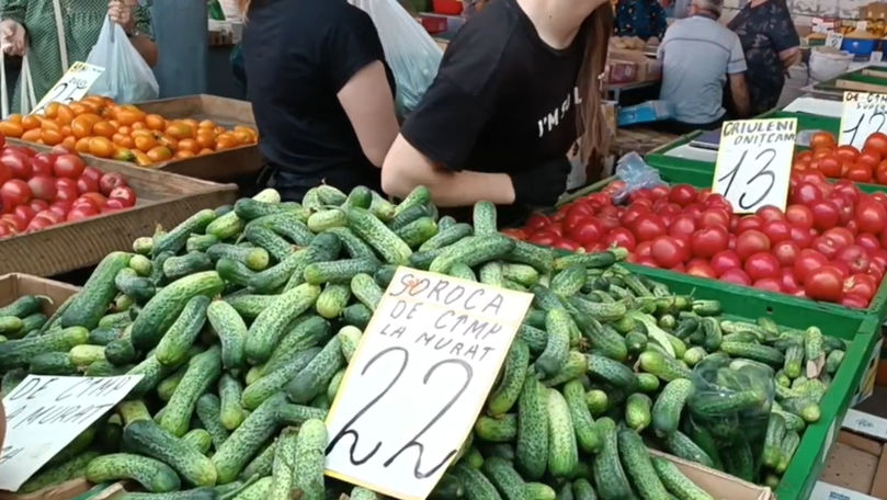 Prețurile produselor agricole, în scădere pe piețele din R. Moldova