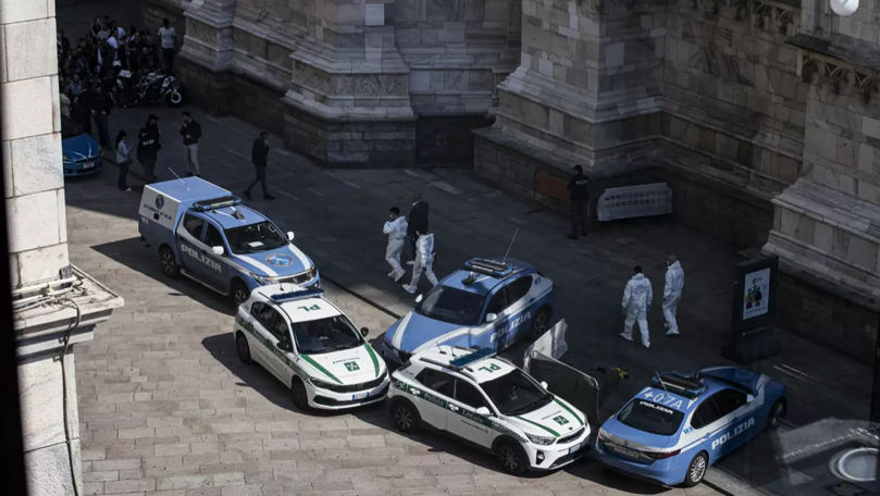 Un criminal s-a aruncat de pe Domul din Milano, în mijlocul zilei