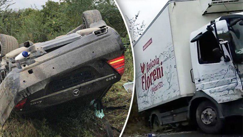 Авария с участием официального кортежа Игоря Додона произошла 9 сентября 2018 года на трассе Страшены - Калараш.