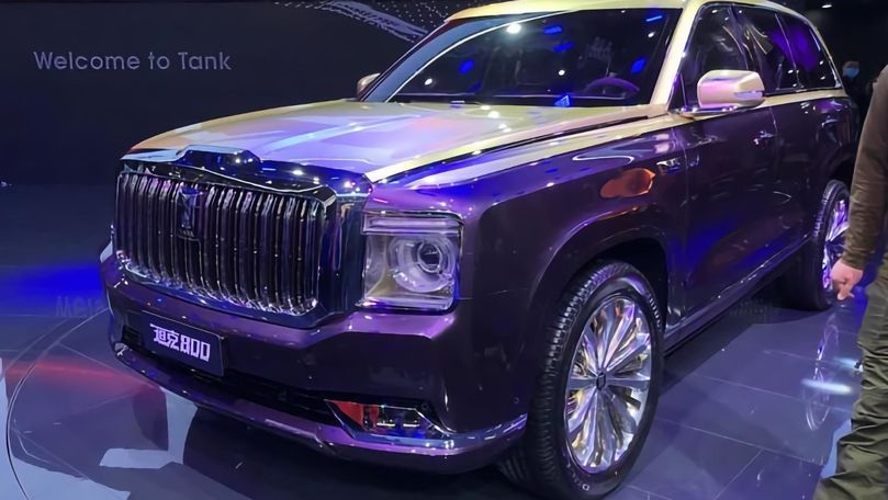 Great Wall представила внедорожник Tank 800 с дизайном как у Mercedes-Maybach GLS.
