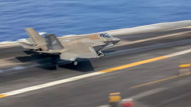 Un avion de luptă american F-35 s-a prăbușit în timpul unui antrenament