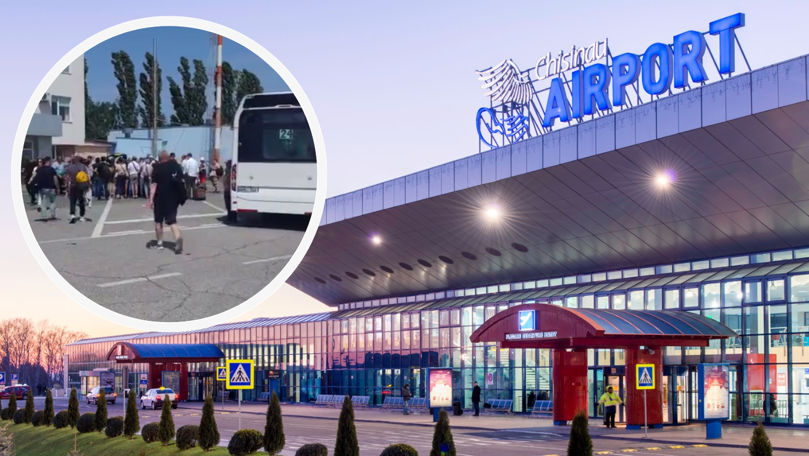 Alertă falsă cu bombă pe Aeroportul Internațional Chișinău