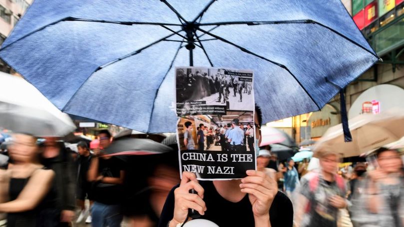 Protestatarii din Hong Kong vor să reia lanțul baltic
