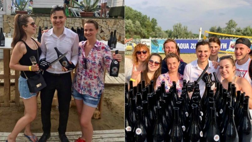 Cel mai tânăr sommelier din Moldova a înregistrat 2 recorduri Guinness