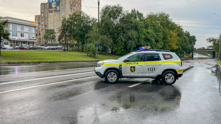 Chișinău: Trafic interzis pe străzile Albișoara, 31 August și Pârcălab