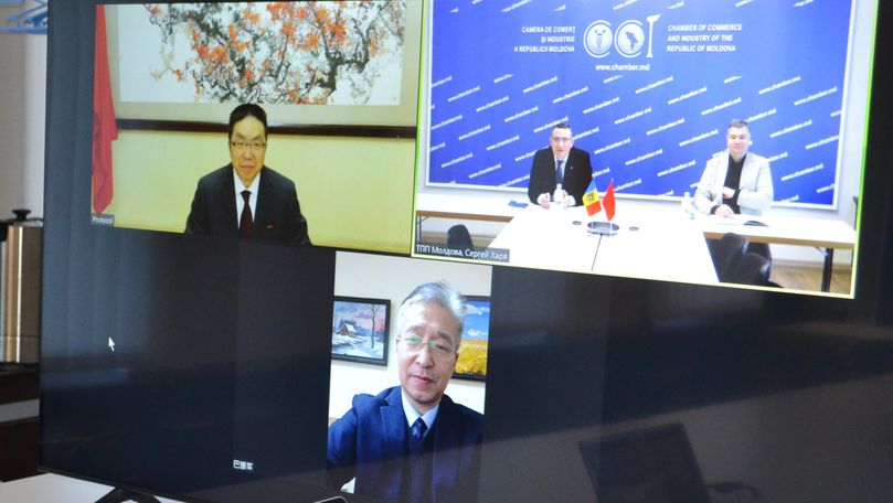 Ambasada Chinei își aprofundează cooperarea cu CCI din Moldova