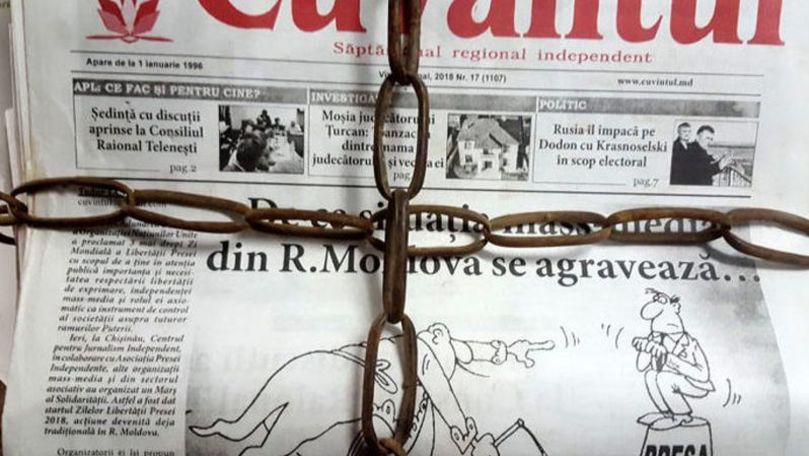 Câștig de cauză pentru un ziar din Rezina privind sechestrarea tirajului