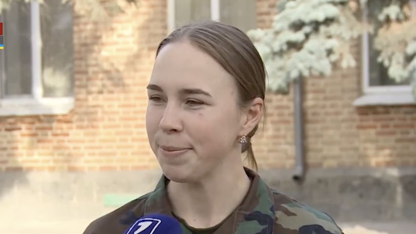 Irina Chiosa a fost una dintre primele femei detașate în misiunea KFOR