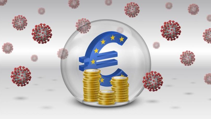 Economia UE şi a zonei euro au înregistrat scăderi istorice
