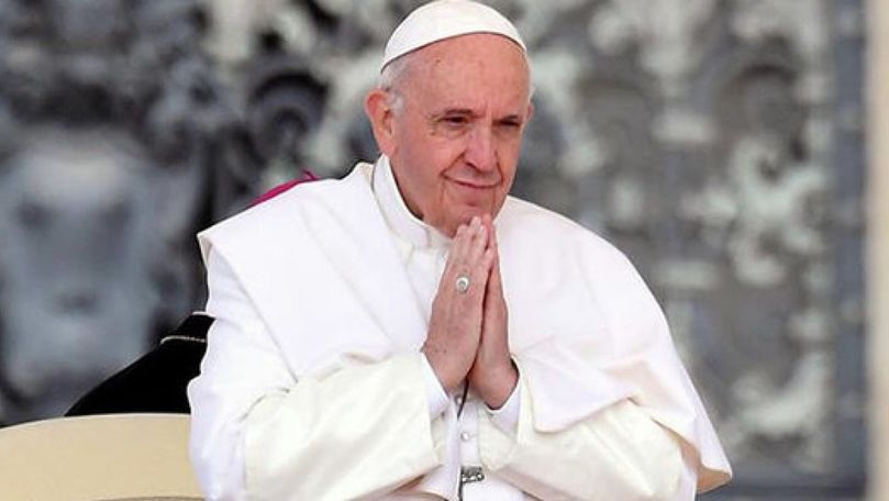 Papa Francisc a condus o rugăciune pentru pace în Ucraina