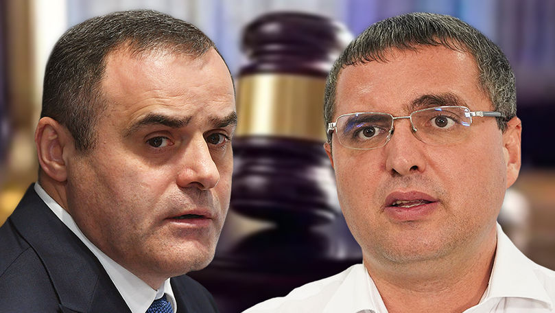 Усатый подал в суд на Чебана: требует морального ущерба в 5 млн леев. Коллаж: Point.md