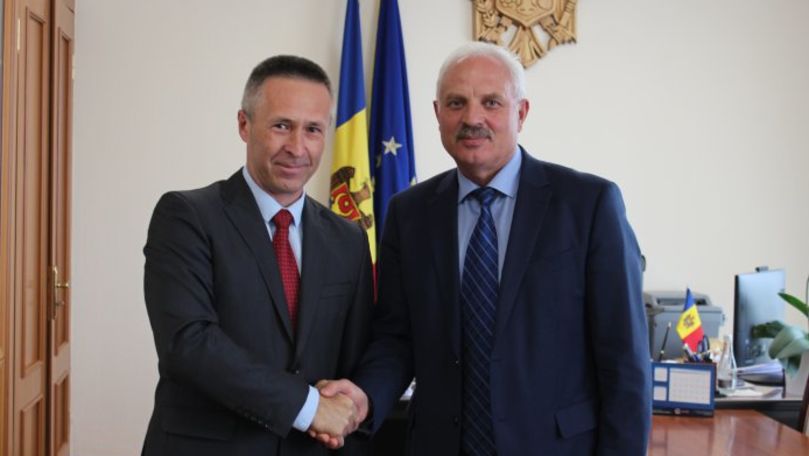Vasilii Șova a avut o întrevedere cu Ambasadorul Slovaciei în R. Moldova
