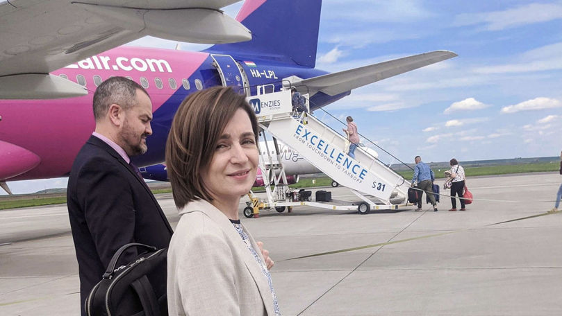 Maia Sandu pleacă în Germania și va avea întrevederi cu diaspora