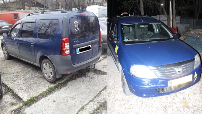 Doi bărbați au furat 2 mașini de model Dacia, parcate în Capitală