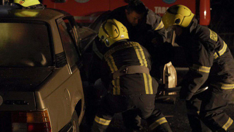 Accident mortal la Taraclia. Primele imagini de la fața locului