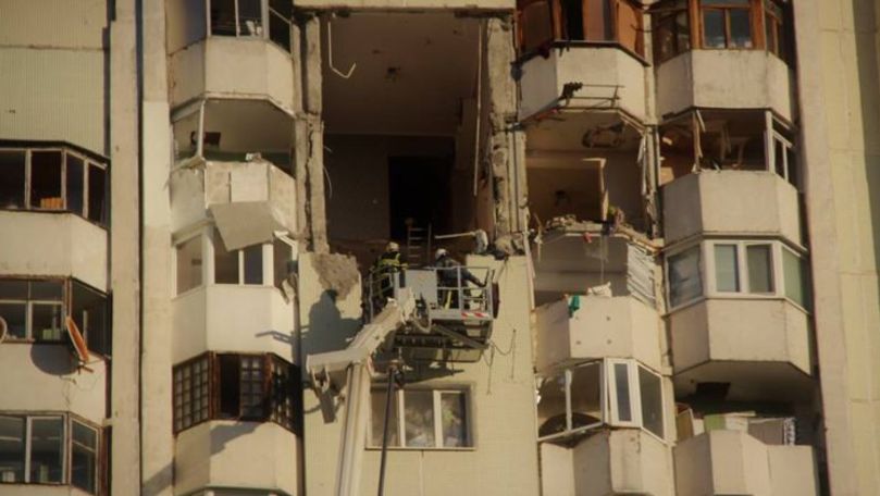Explozie mortală. Grozavu: Clădirea nu a fost afectată de cutremur