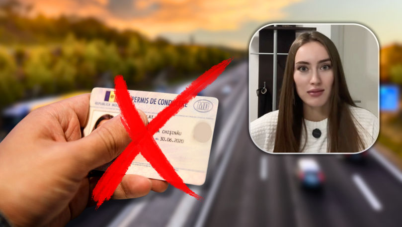 O tânără, revoltată după ce ASP i-a anulat dreptul de a conduce