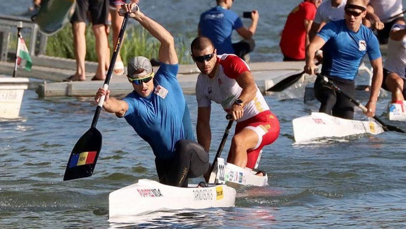 Serghei Tarnovschi, pe podium la Campionatele Mondiale de Canoe Marathon