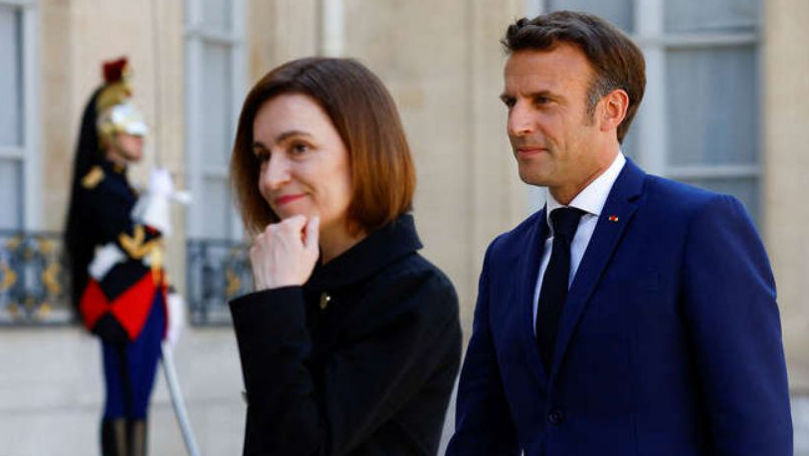 Санду попросила Макрона помочь в конфискации имущества Плахотнюка.