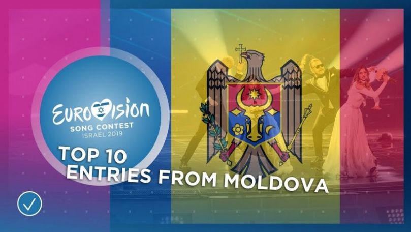 Top 10 cele mai bune evoluții ale Moldovei din istoria Eurovisionului