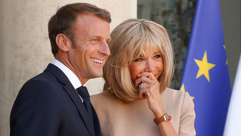 Emmanuel Macron spune cum au reacţionat părinţii la relația cu Brigitte