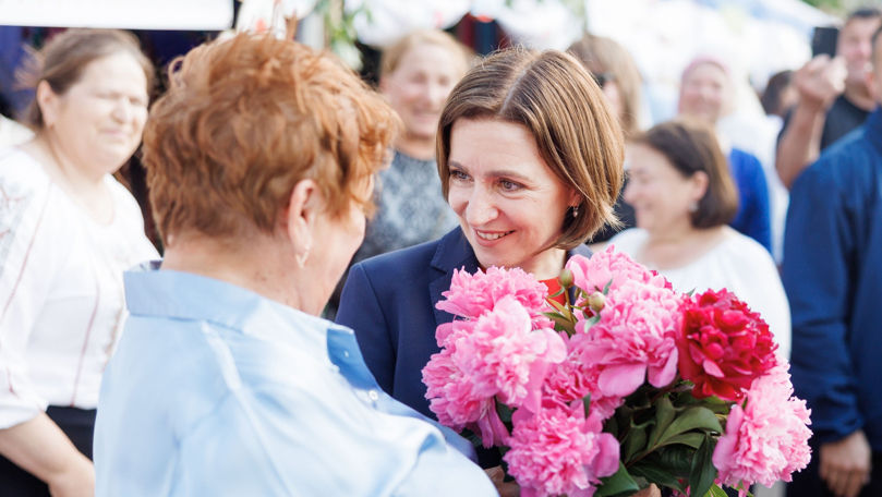 Maia Sandu a felicitat cetățenii care sărbătoresc azi Hramul localității