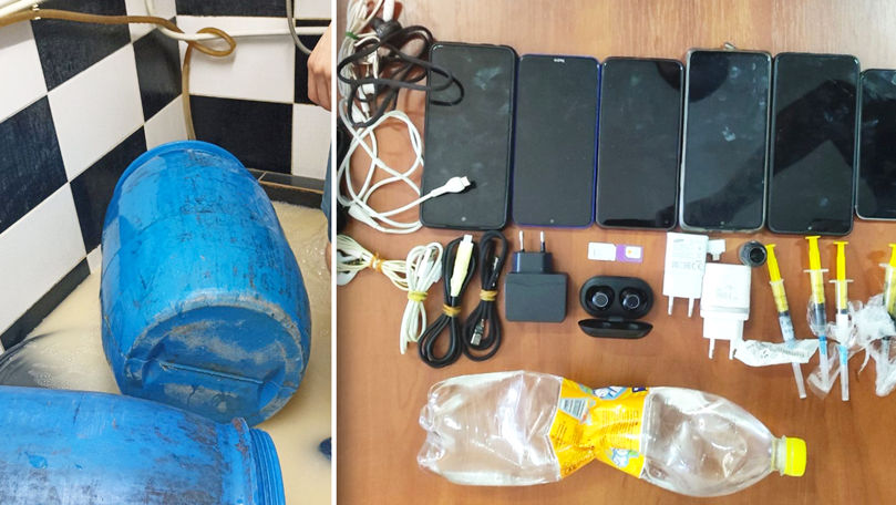 В тюрьмах в Тараклии, Крикова и Прункул прошли внеплановые обыски. Коллаж: Point.md