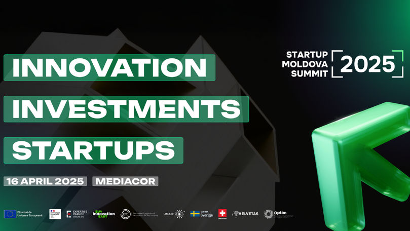 Startup Moldova Summit: Șansa ta la 1 mil. $ pe 16 aprilie Ⓟ
