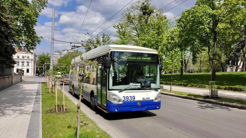 Chișinău: Transportul public circulă conform orarului de duminică