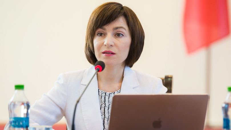 Премьер-министр Республики Молдова Майя Санду. 