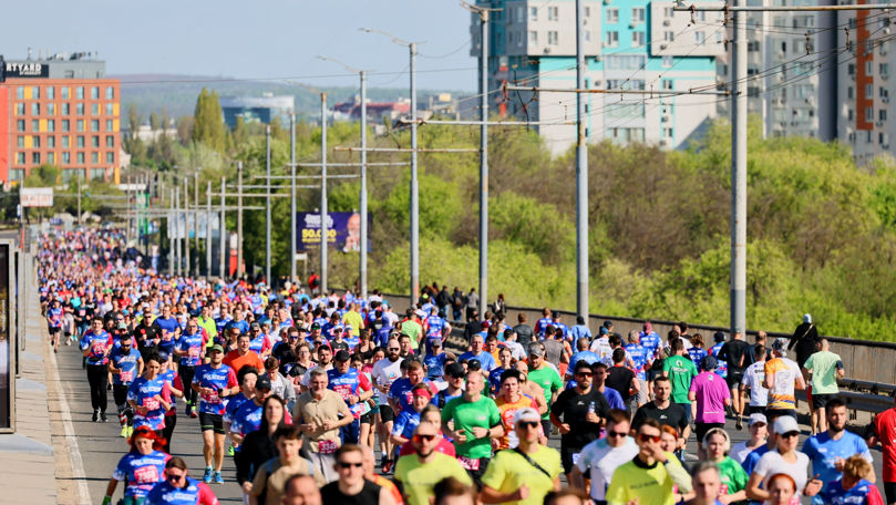OM Half Marathon 2026: тысячи бегунов открыли сезон в Кишинёве.