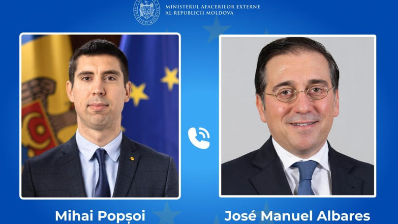 Aderarea Moldovei la UE. Popșoi a discutat cu omologul său din Spania