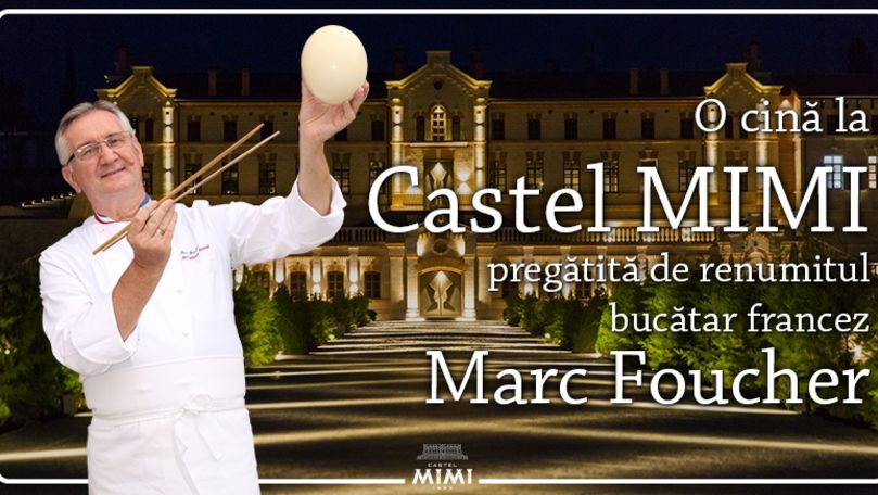 Cină la Castel MIMI pregătită de celebrul bucătar Marc Foucher ®