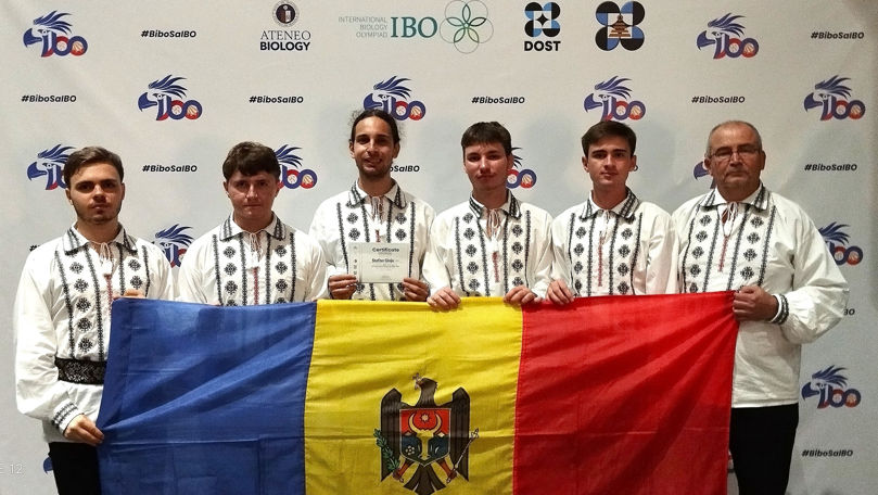 Moldova a obținut mențiune la Olimpiada Internațională de Biologie