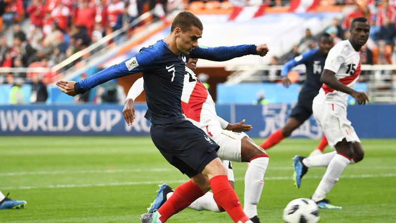 CM 2018: Franţa, calificată în optimi, după o victorie chinuită cu Peru