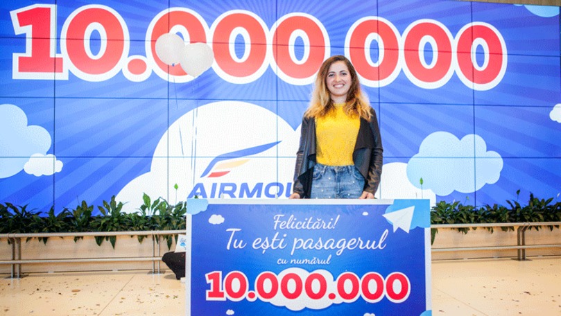 Air Moldova sărbătoreşte 10 milioane de pasageri ®
